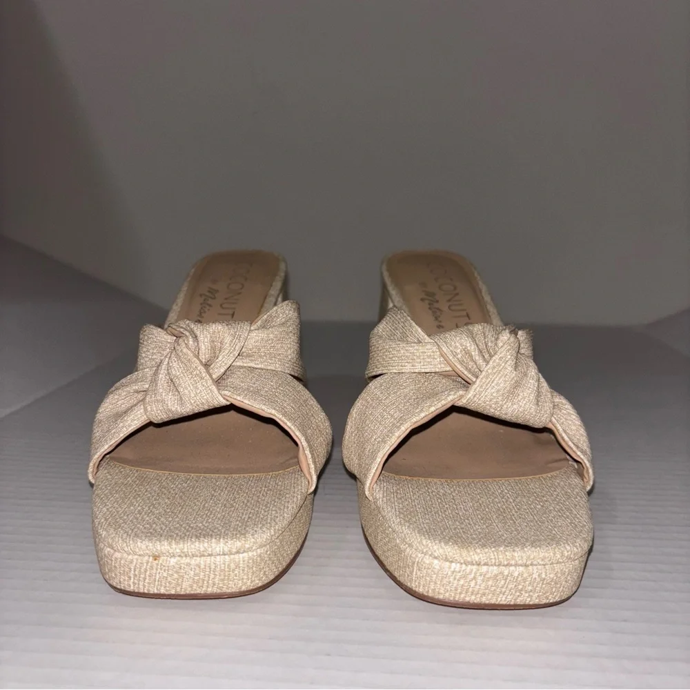 Matisse Coconuts- Esme Knot Slide‎ Sandal - Natural